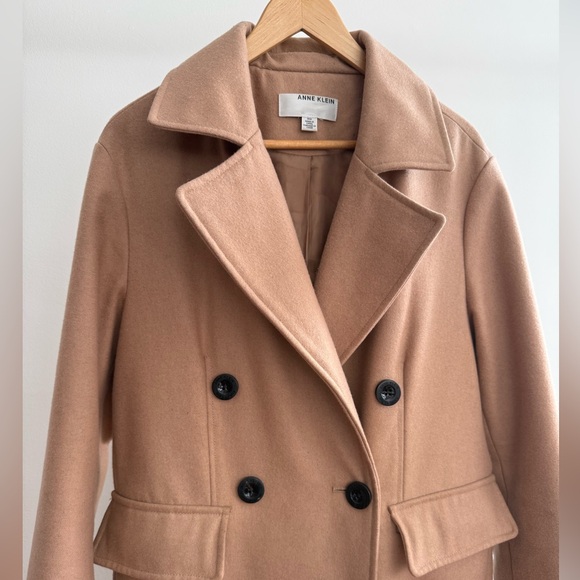 Anne Klein Jackets & Blazers - Anne Klein Double-Breasted Peacoat